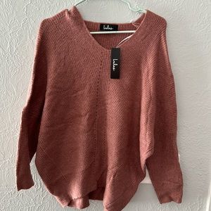 Lulus mauve sweater - size small